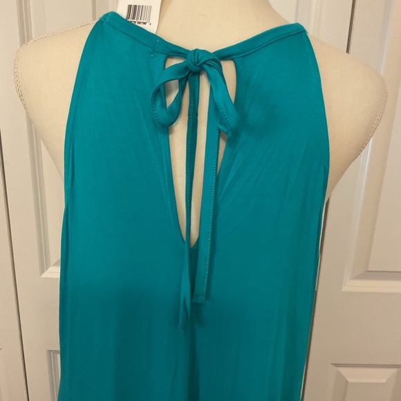 Elegant Teal Maxi Dress - Picture 13 of 15